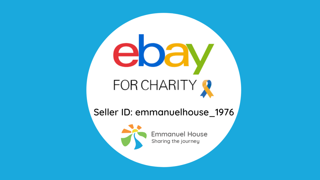 How can I support Emmanuel House Support Centre with ‘eBay for Charity’?