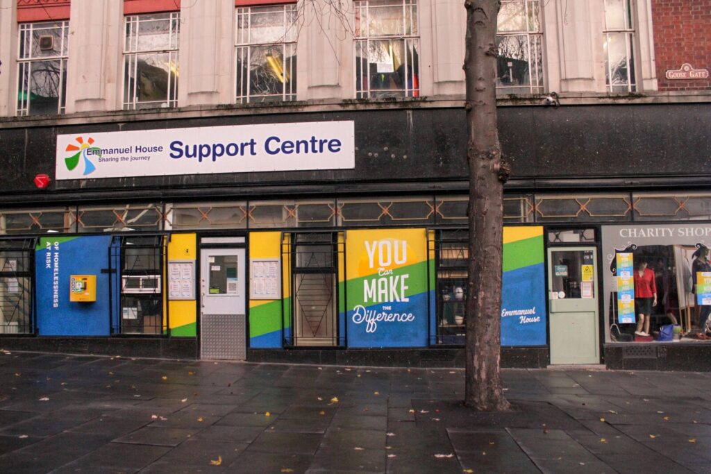 Nottingham homeless charity Emmanuel House