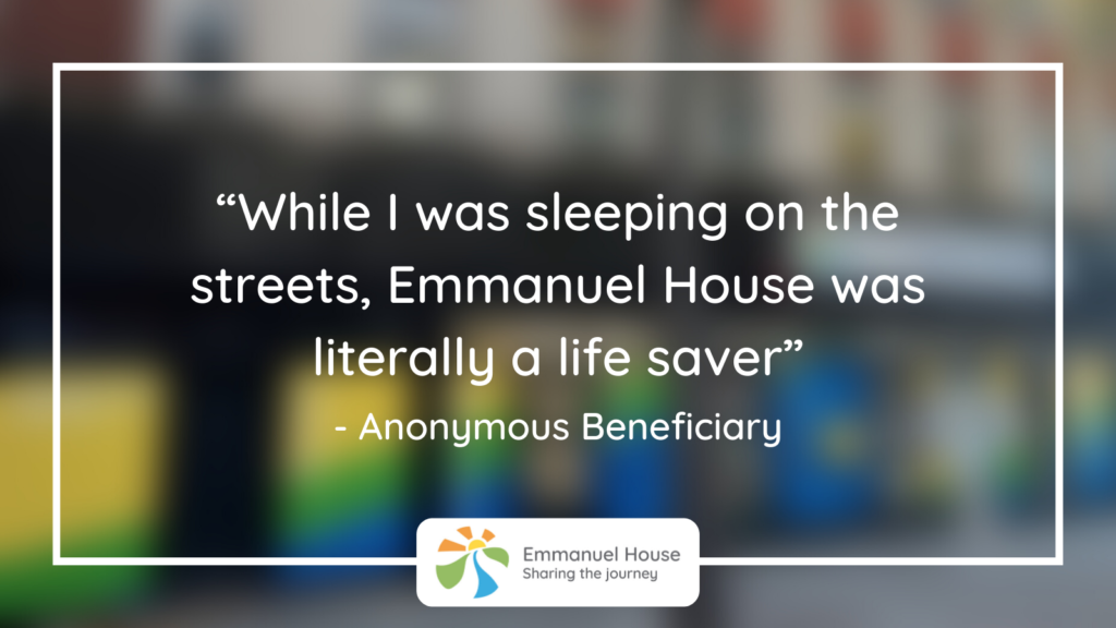 An example of Wellbeing and Mental Health Support for homeless people