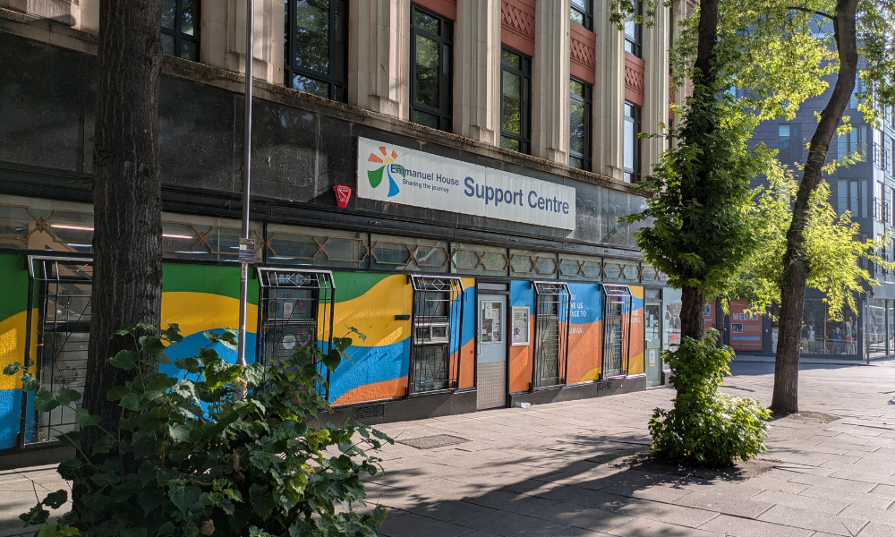 Emmanuel House Support Centre Homeless Charity Nottingham